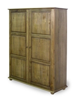 The Lincoln 2 Door Maxi Wardrobe from The Furniture Warehouse offers a great combination of quality