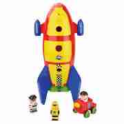 Unbranded Little Steps Space Rocket Playset With Sound