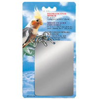 Large Bird Mirror - Provides Hours Of Play And Diversion And A Mirror Image Of Friend, Will Not Brea