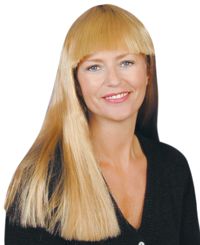 Long 20 inch Blonde with fringe
