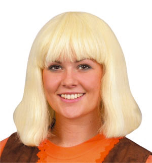 Unbranded Long blonde wig with fringe