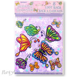 Loot bag - Fluttering butterflies - Pack of 8