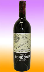 LOPEZ DE HEREDIA - Vina Tondonia Tinto Reserva 1996 75cl Bottle