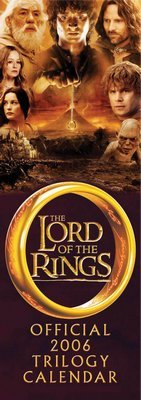 Lord of the Rings-Slim 2006 calendar