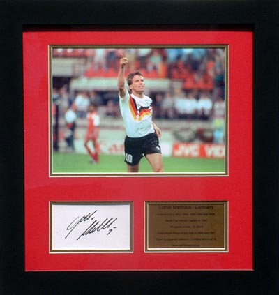 Unbranded Lother Matthaus signed limited edition presentation