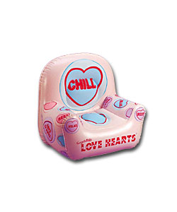 Love Hearts Inflatable Chair