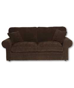 Lucy Large Chocolate Metal Action Sofabed