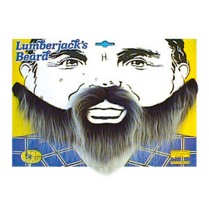 Unbranded Lumberjack Beard, grey