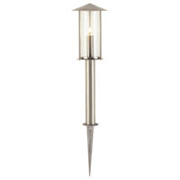Cylinder Spike Light, Halogen, Prewired fitting complete with bulb, ground spike & system