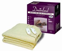 Luxury Fleece Heated Underblanket 9 heat settings, Heats up your bed in just 10 minutes and