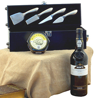 Unbranded Luxury Port and Cheese Case