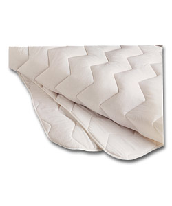 Luxury Quilted Anti-Bacterial Double Mattress Protector