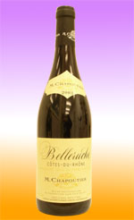 M. CHAPOUTIER - Cotes du Rhone- Belleruche Rouge 2003 75cl Bottle