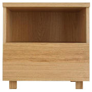 Unbranded Maddox Bedside Chest, Oak