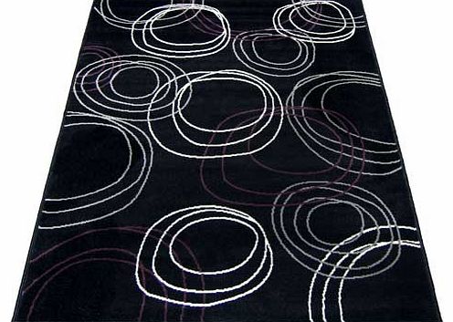 Great value multi circle design rug will add a spalsh of design to any area of the home. Woven with a polypropylene pile. Easy care and durable. 100% polypropylene. Surface shampoo only. Size L170. W120cm. Weight 2.86kg. (Barcode EAN=5053095067965)