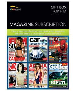 Unbranded Magazine Subscription Gift Pack 9 Months