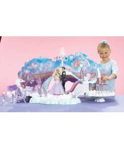 The Magical Cloud Kingdom is from Barbie and the Magic of Pegasus movie. Dolls not included