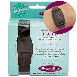 MagnaMax Magnotherapy - Material Strap - Size: Med/Lrg