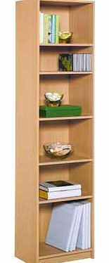 Unbranded Maine Half Width Tall Extra Deep Bookcase -