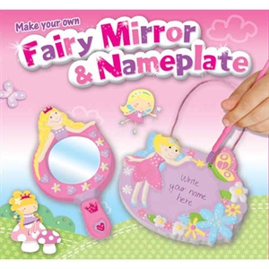 Unbranded Make Your Own Fairy Mirror and Door Name Plate