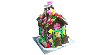 Unbranded Make Your Own Gingerbread House - The Forest Hut