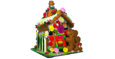 Unbranded Make Your Own Gingerbread House - The Teddy Bear