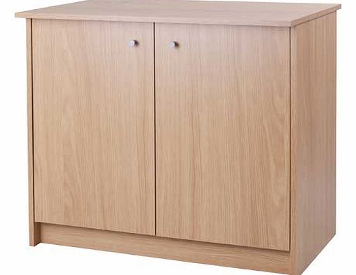 Part of the Malibu collection This attractive and practical Oak Double Cupboard from the Malibu collection is a great solution to save space and create storage potential. Suitable for the office. it will help keep your workplace tidy and organised. W