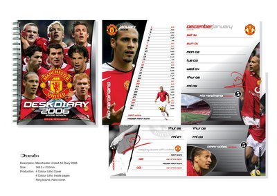 Manchester United-Diary 2006 calendar