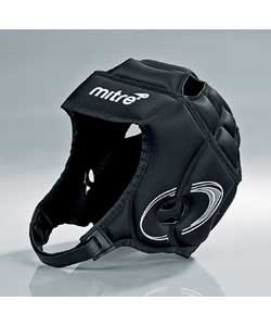 IRB approved.Designed to help reduce severity and frequency of head injuries from impact.Velcro chin