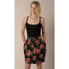 AS FEATURED IN FABULOUS MAGAZINEThis tulip shaped skirt is high-waisted with covered buttons down th