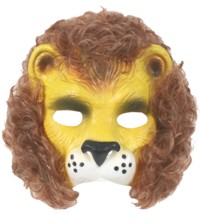 Unbranded Mask - Rubber Lion with Mane (Mouth Free)