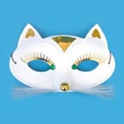 Mask - Cat - White