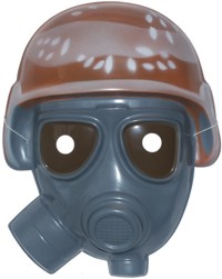 Mask: Gas Mask - Plastic (front face)