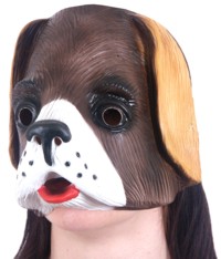 Mask - Rubber Dog (mouth free)