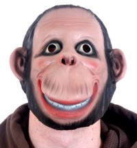 Mask - Rubber Monkey Face Mask