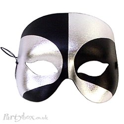 Mask - Standard - Voodoo - Black/silver