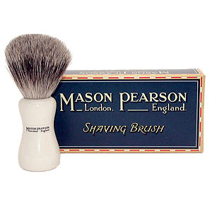 Pure badger shaving brush is luxurious and kind to