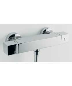 Unbranded Matino Thermostatic Square Bar Mixer Shower