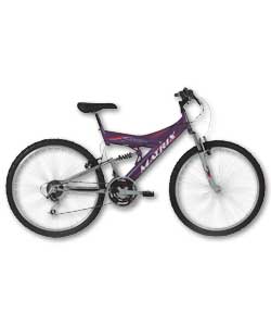 Matrix Fusion 24in Dual Suspension Girls Cycle