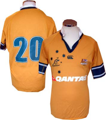 Unbranded Matt Henjak and#8211; Australia No. 20 match worn shirt v England November 2004