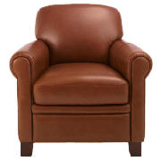 Unbranded Maurice Leather Club Chair, Cognac