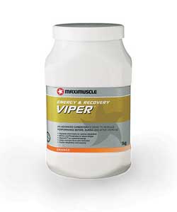 Maximuscles Viper is the ultimate energy drink for use during weight training or increasing speed, w