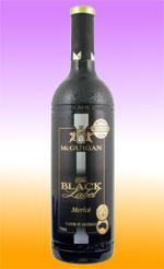 McGUIGANS - Black Label Merlot 2003 75cl Bottle