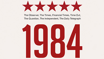 Unbranded Meal and 1984 Top Price Theatre Tickets for Two