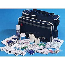 Fantastic medical bag for travel or run-on purposes with first aid and Precision Training Logo