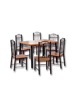 Medina Dining Suite with 6 Chairs