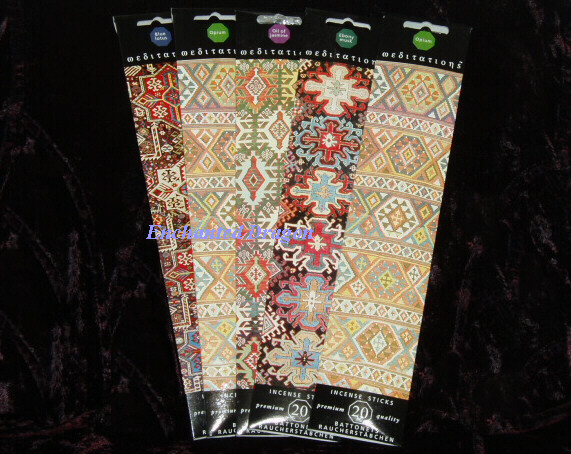 The incense smoulders gently to create a subtle, intoxicating mood with a careful blend of