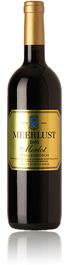 Unbranded Meerlust Merlot 2008/2009, Stellenbosch
