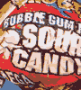 Mega Shockers - a sour candy sweet encasing a centre of bubblegum.