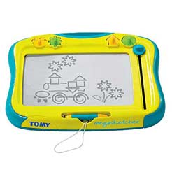 Mega Sketcher - The magnetic drawing board with the special screen to allow budding artists to draw